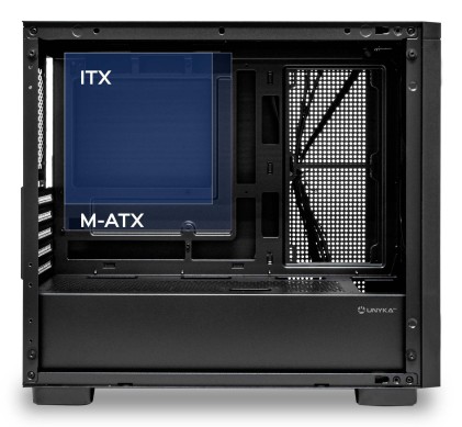 UNYKAch UK121806 computer case Micro Tower Nero