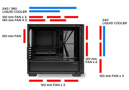 UNYKAch UK121806 computer case Micro Tower Nero