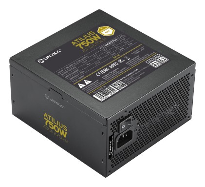 UNYKAch UK213750 alimentatore per computer 750 W 18+10 pin ATX ATX Nero