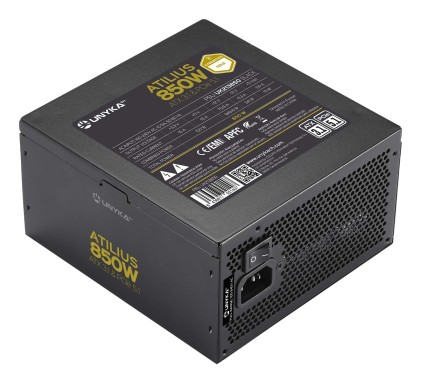 UNYKAch UK213850 alimentatore per computer 850 W 18+10 pin ATX ATX Nero