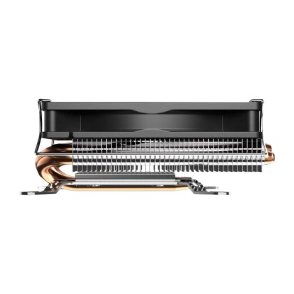 Dissipatore per CPU compatto a basso profilo Unykach Unycool H37 - Multisocket universale - Ventola da 90 mm - Nero