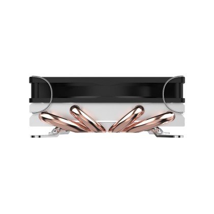 Dissipatore per CPU compatto a basso profilo Unykach Unycool H37 - Multisocket universale - Ventola da 90 mm - Nero
