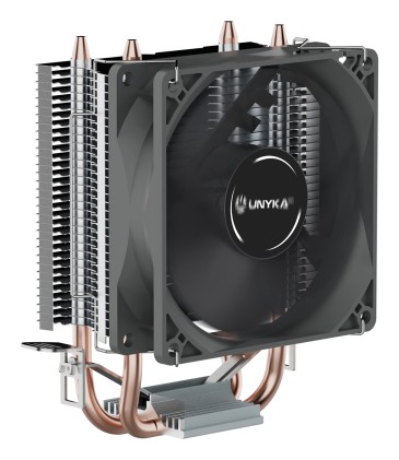 Unykach Unycool H20 Disipador CPU - Multisocket Universal - Ventilador 90mm - Color Negro