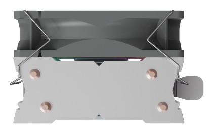 Unykach Unycool H20 ARGB CPU Cooler - Multisocket universale - Ventola da 90 mm - Illuminazione ARGB - Nero