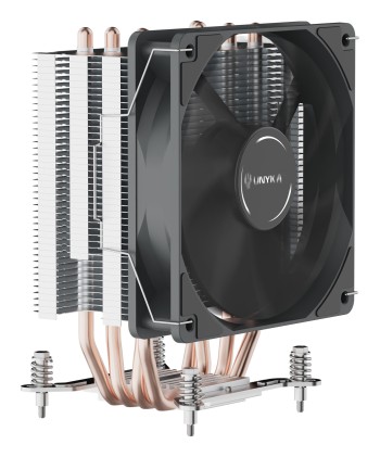 Unykach Unycool H40 ARGB Disipador CPU - Multisocket Universal - Ventilador 120mm - Color Negro