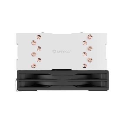 Unykach Unycool H61 Disipador CPU - Multisocket Universal - Ventilador 120mm - Color Negro