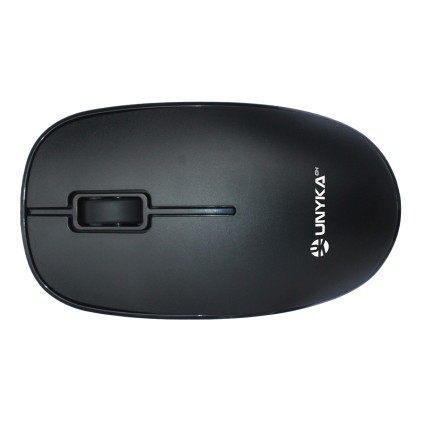 UNYKAch UK505447 tastiera Mouse incluso RF Wireless QWERTY Spagnolo Nero