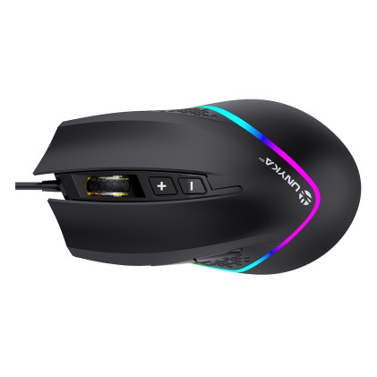 UNYKAch UK505451 mouse Ambidestro USB tipo A Ottico 6400 DPI