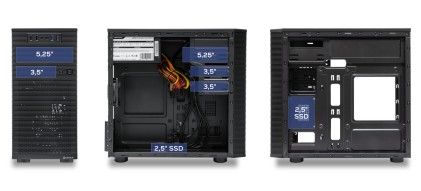 UNYKAch AERO C15 Midi Tower Nero 500 W