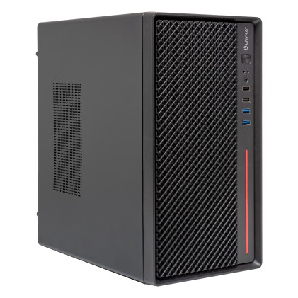 UNYKAch Numen 300 Pro Micro Tower Nero, Rosso