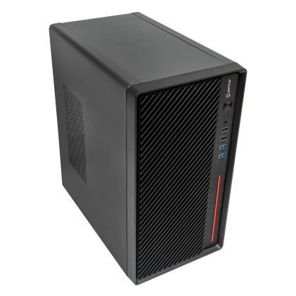UNYKAch Numen 300 Pro Micro Tower Nero, Rosso