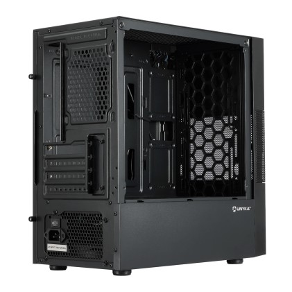 UNYKAch Aero C25 Micro ATX Micro Tower Nero 500 W