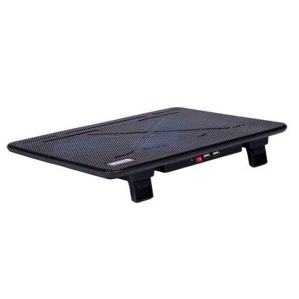 UNYKAch CANDY C300 base di raffreddamento per laptop 39,6 cm (15.6") 1100 Giri/min Nero, Blu