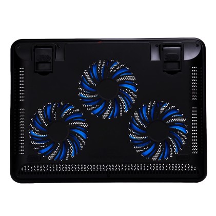 UNYKAch CANDY C300 base di raffreddamento per laptop 39,6 cm (15.6") 1100 Giri/min Nero, Blu