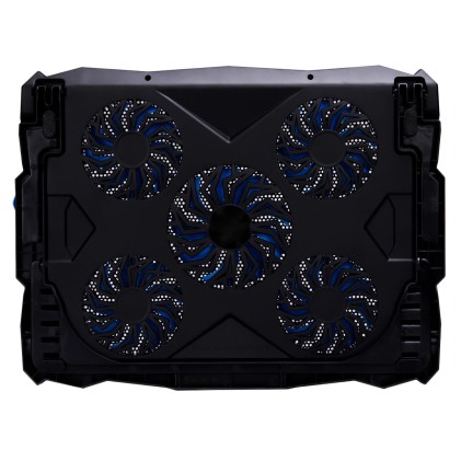 UNYKAch CANDY C500 base di raffreddamento per laptop 48,3 cm (19") 1400 Giri/min Nero, Blu