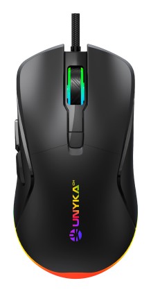UNYKAch Nova 4in1 ES tastiera Mouse incluso Gaming USB QWERTY Spagnolo Nero