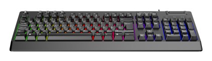 UNYKAch Nova 4in1 PT tastiera Mouse incluso Gaming USB QWERTY Portoghese Nero