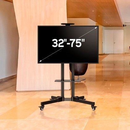 UNYKAch UK730501 Supporto TV a parete 190,5 cm (75") Nero