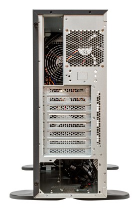 Case Unykach WS-SR630 Workstation e rack IDC 4U ATX - Dimensioni unità supportate 3,5", 2,5" - Filtro antipolvere - USB-A 3.0, USB-C - 4 ventole incluse - Colore Nero/Argento