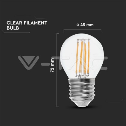 V-TAC 2851 lampada LED 6 W E27 E