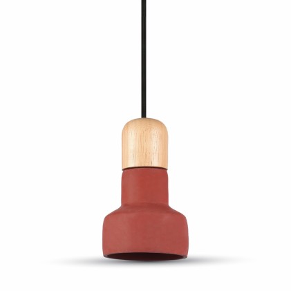 V-TAC VT-7125 illuminazione da soffitto Rosso E27