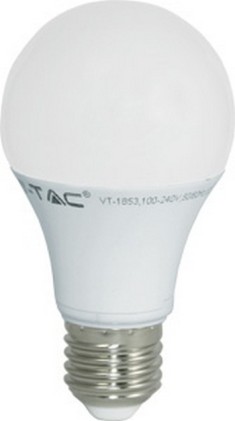 V-TAC VT-1864 Lampadina LED E27 12W A60 2700K Bianco Caldo - SKU 4228