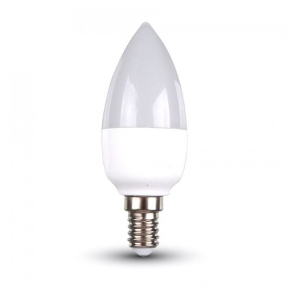 V-TAC VT-1855 Lampadina LED E14 5.5W Candela - 6400K Bianco freddo - SKU 42411