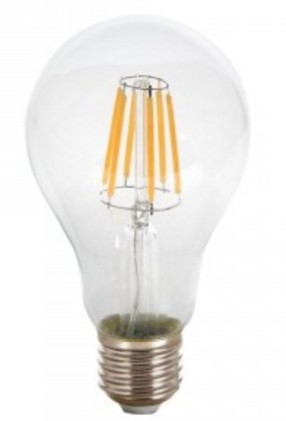 V-TAC VT-1978 Lampadina LED E27 8W Filament A67 4500K Bianco naturale - SKU 4408