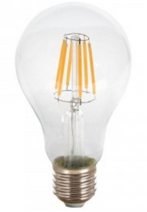 V-TAC VT-1978 Lampadina LED E27 8W Filament A67 6000K Bianco freddo - SKU 4409