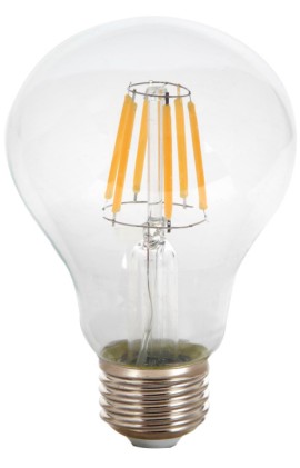 V-TAC VT-1981 Lampadina LED E27 10W Filament A67 6000K Bianco freddo - SKU 4412