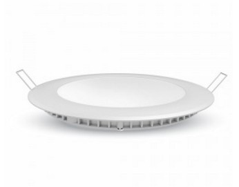 V-TAC VT-607RD Pannello LED Rotondo 6W SMD da incasso con Driver bianco naturale - SKU 4855