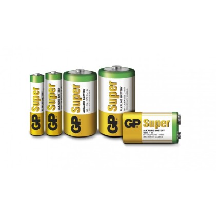 GP Batteries Super Alkaline 5501 batteria per uso domestico Batteria monouso D Alcalino