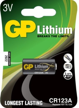 GP Batteries Lithium CR123A Batteria monouso Litio