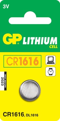 GP Batteries Lithium Cell CR1616 Batteria monouso Litio