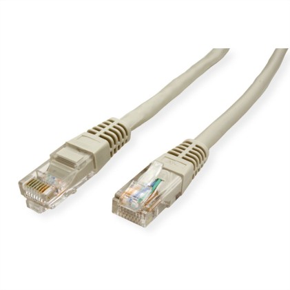 Value Utp Patchcord Cat5E/Class D, Cca, Awg24, Grey, 10M