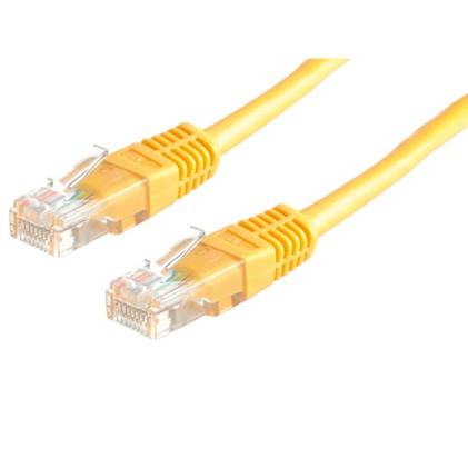 Value Cavo Utp Patchcord Cat.6/Class E, Giallo, 10M