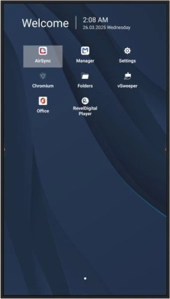 Mon 50Ds Uhd Mm Dvi Hdmi Vesa 4K 500Nit 4Gb 32Gb Andr 14 24/7