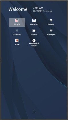 Mon 50Ds Uhd Mm Dvi Hdmi Vesa 4K 500Nit 4Gb 32Gb Andr 14 24/7