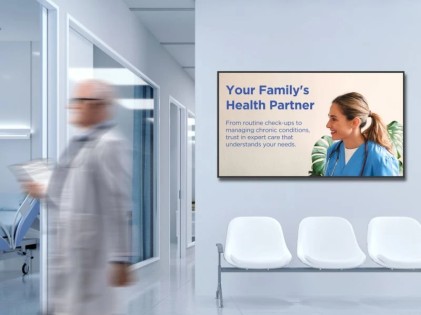 Mon 65Ds Uhd Mm Dvi Hdmi Vesa 4K 500Nit 8Gb 32Gb Andr 14 24/7 Pd65W