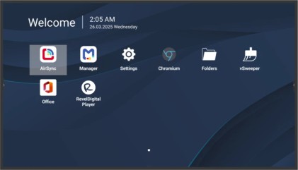 Mon 75Ds Uhd Mm Dvi Hdmi Vesa 4K 500Nit 8Gb 32Gb Andr 14 24/7 Pd65W