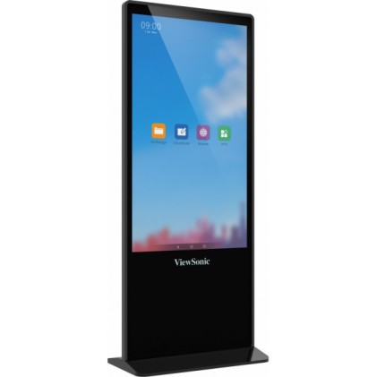 Totem 55" 4K Uhd 350Nit 10P Touch Mp 16Gb Mm 2Hdmi 4Usb Lan