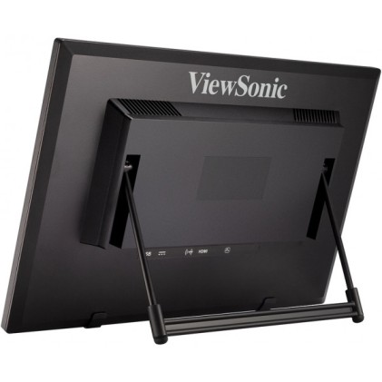 Monitor touch LCD HD ViewSonic da 16" - Fino a 10 punti touch - Tempo di risposta 12 ms - Altoparlanti da 2 W - Angolo di visione 90° - HDMI, VGA - VESA 75x75 mm