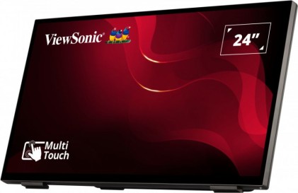Mon Touch 24 Capacitive 10Point Mm Ips Vga Hdmi Dp Mm Speaker