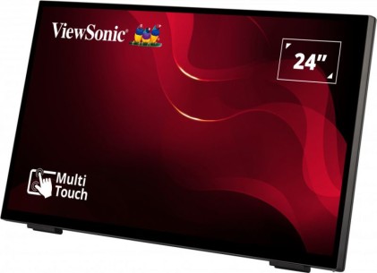 Mon Touch 24 Capacitive 10Point Mm Ips Vga Hdmi Dp Mm Speaker