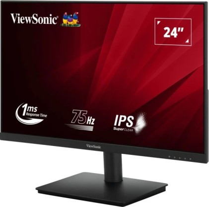 Viewsonic VA VA240-H-2 Monitor PC 60,5 cm (23.8") 1920 x 1080 Pixel Full HD LED Nero
