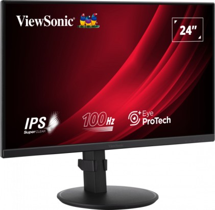 Viewsonic VG2408A-MHD Monitor PC 61 cm (24") 1920 x 1080 Pixel Full HD LED Nero