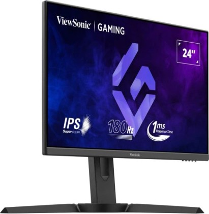 Viewsonic VX2479J-HD-PRO Monitor LED IPS Full HD HDR da 23,8" - 180 Hz - Risposta 1 ms - 16:9 - Altezza regolabile, girevole e inclinabile - HDMI, DisplayPort - Nero