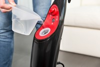 Pulitori a vapore Vileda 4023103181267 Pulitore a vapore verticale Nero, Rosso Pulitore a vapore