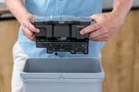 aspirapolveri robot Vileda Relax Robot Senza sacchetto Nero, Rosso aspirapolvere robot