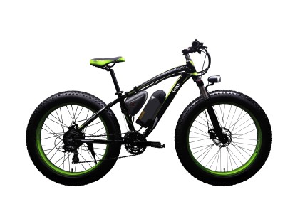 Vivobike Bicicletta Con Pedalata Assistita Fat Bike Ruote 26" 50Km Autonomia Batteria 25Km Velocita